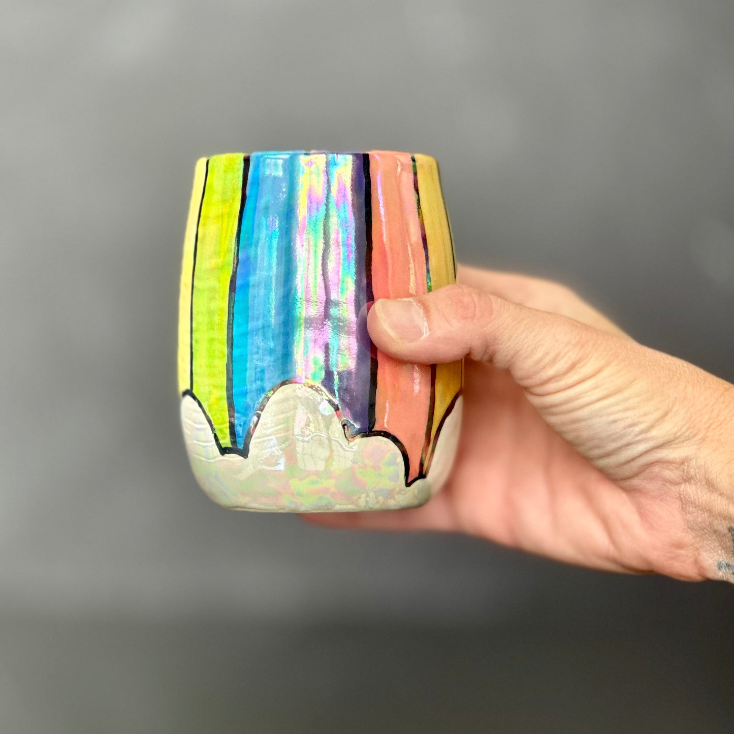 155S - 13 oz - NOT Microwave or Dishwasher Safe