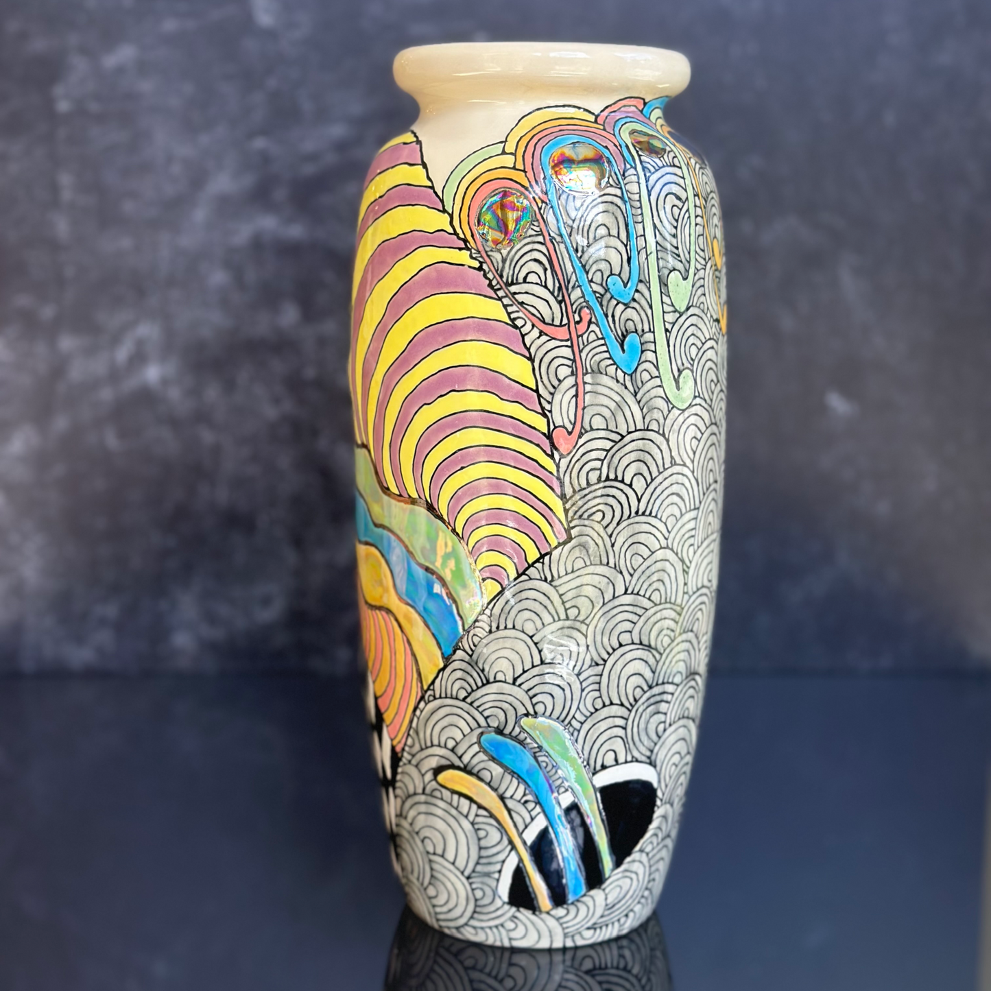 140S - Whimsical Vase