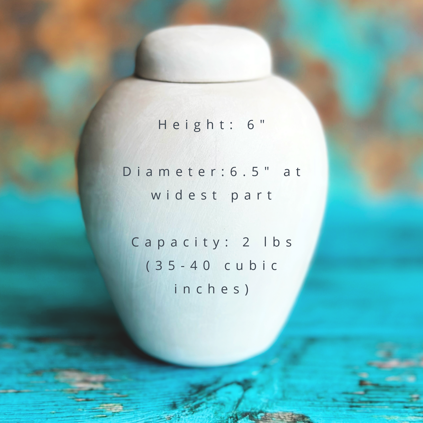 Small Urn - (35-40 cubic inches) - Made to Order