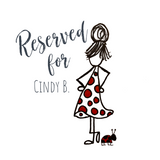RESERVED for Cindy