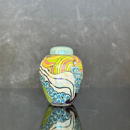 147P - Bud Vase/Ginger Jar - NOT Microwave or Dishwasher Safe