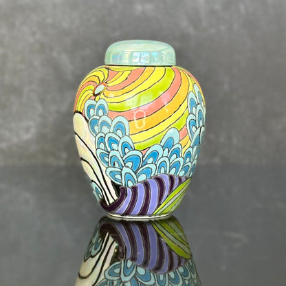 147P - Bud Vase/Ginger Jar - NOT Microwave or Dishwasher Safe
